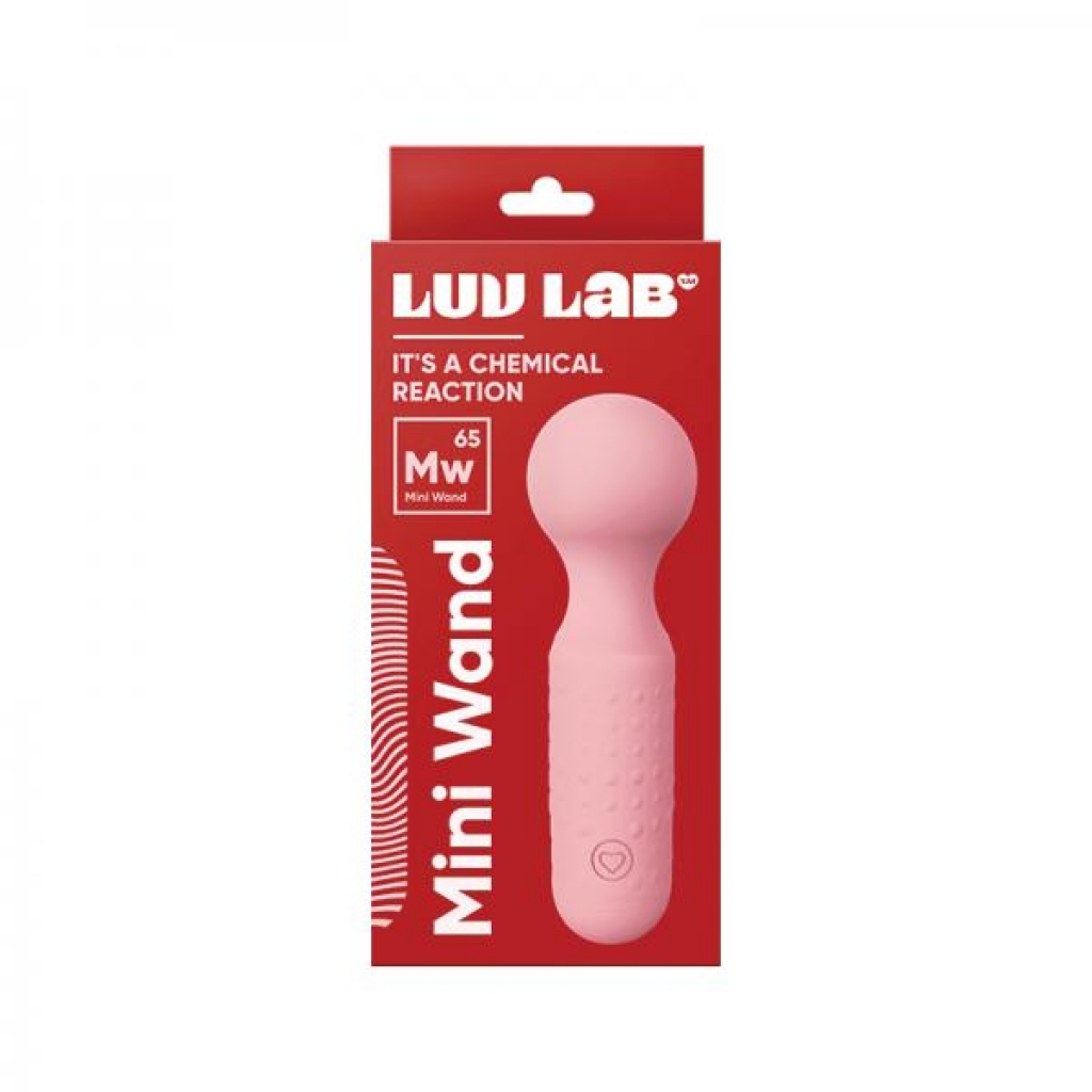 Luv Lab Mw65 Mini Wand Silicone Light Pink