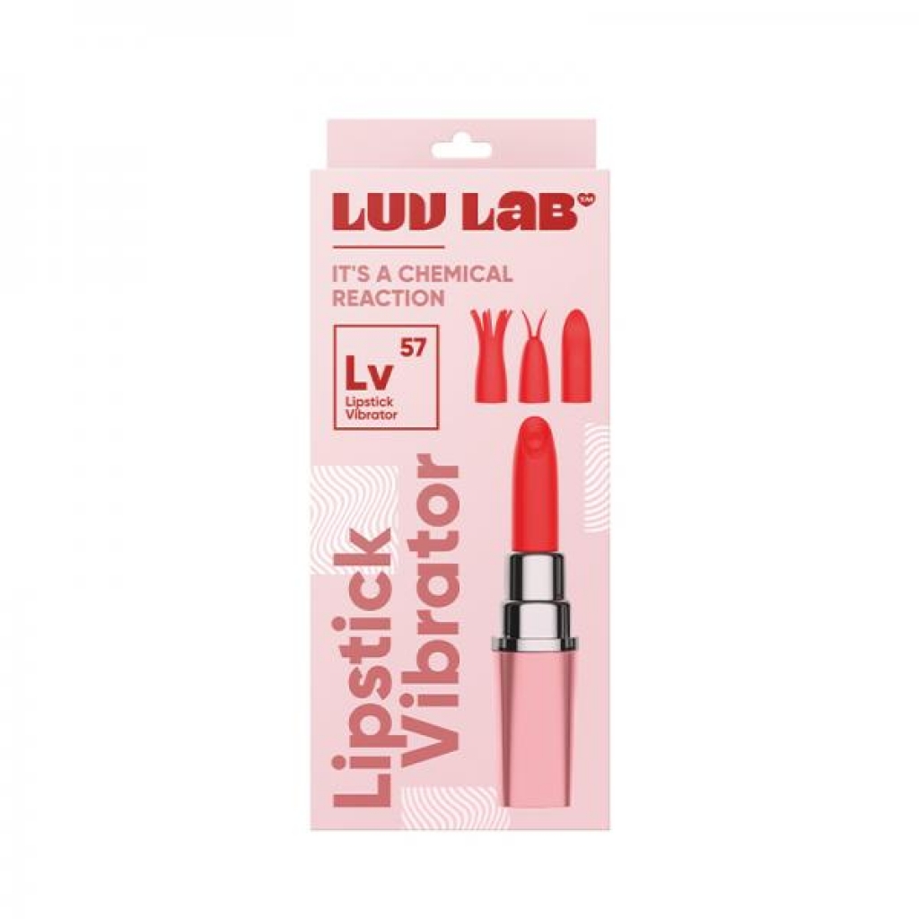 Luv Lab Lv57 Lipstick With 3 Silicone Heads Light Pink
