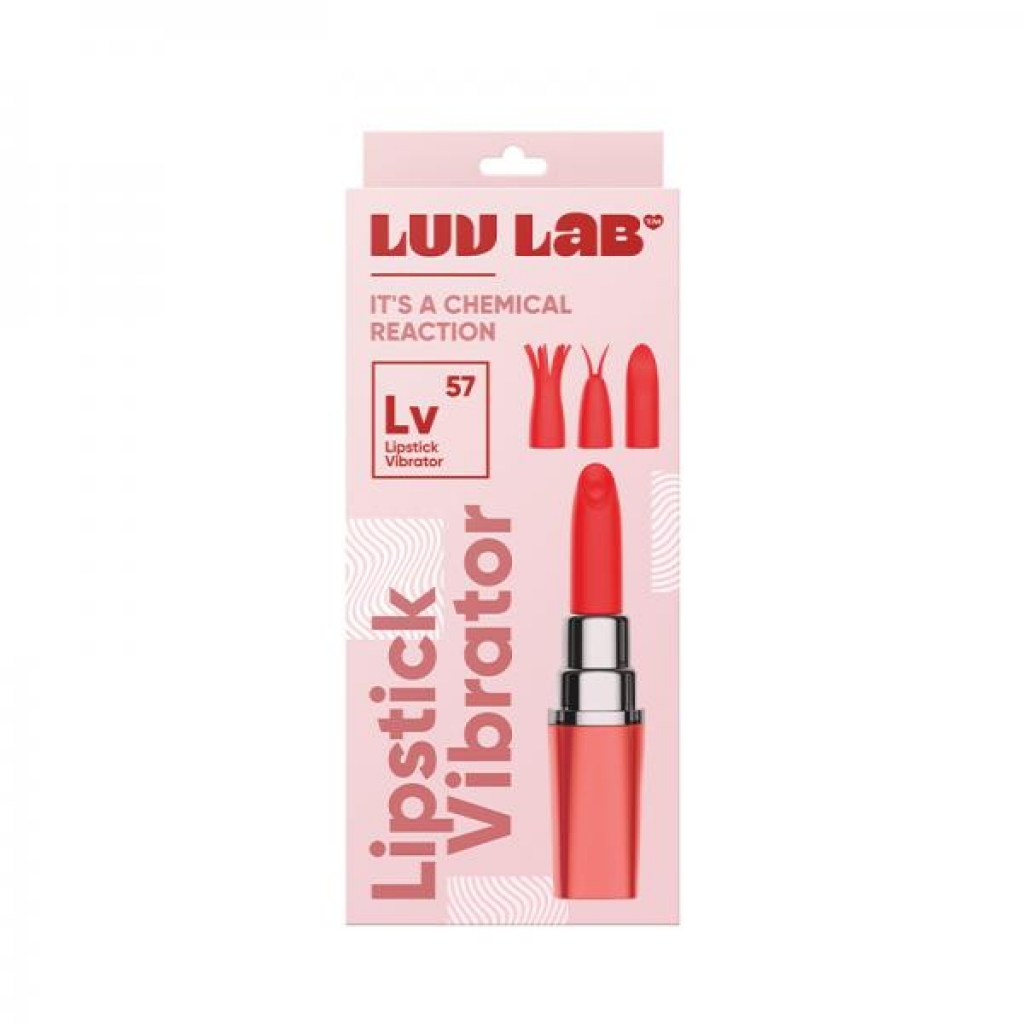 Luv Lab Lv57 Lipstick With 3 Silicone Heads Coral