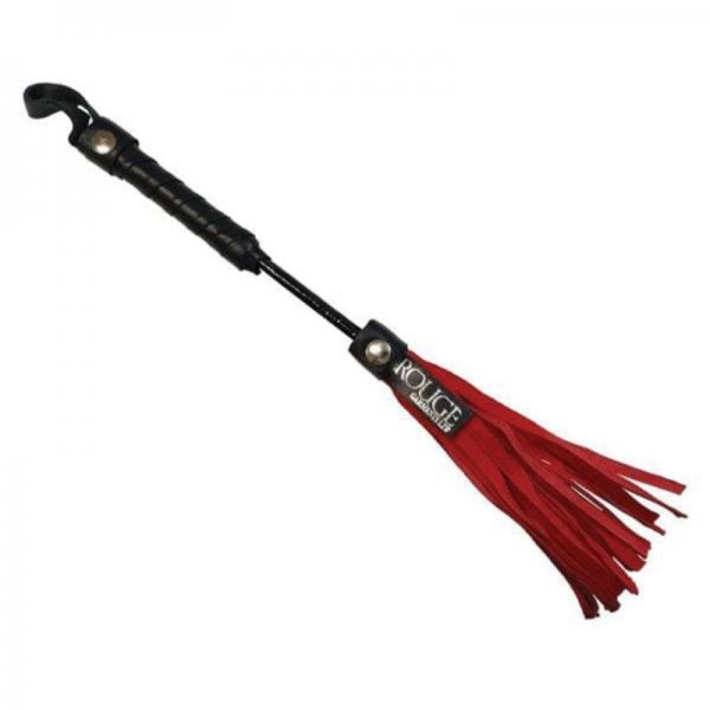 Rouge Mini Flogger 10 In. Red