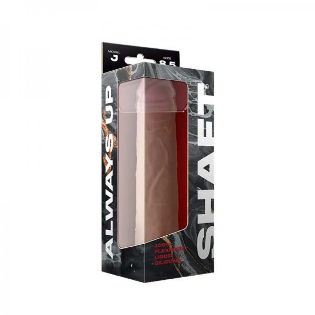 Shaft Model J Liquid Silicone Dong 8.5 In. Pine