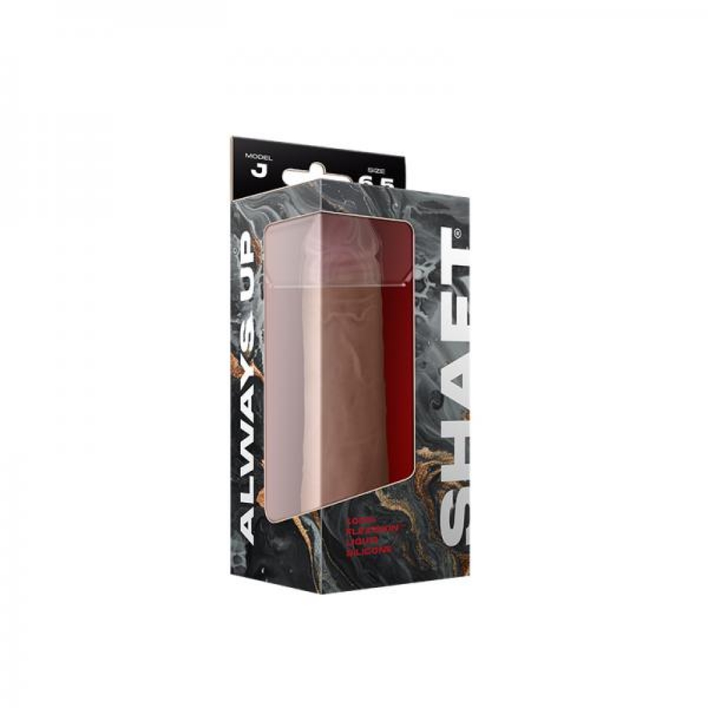Shaft Model J Liquid Silicone Dong 6.5 In. Pine