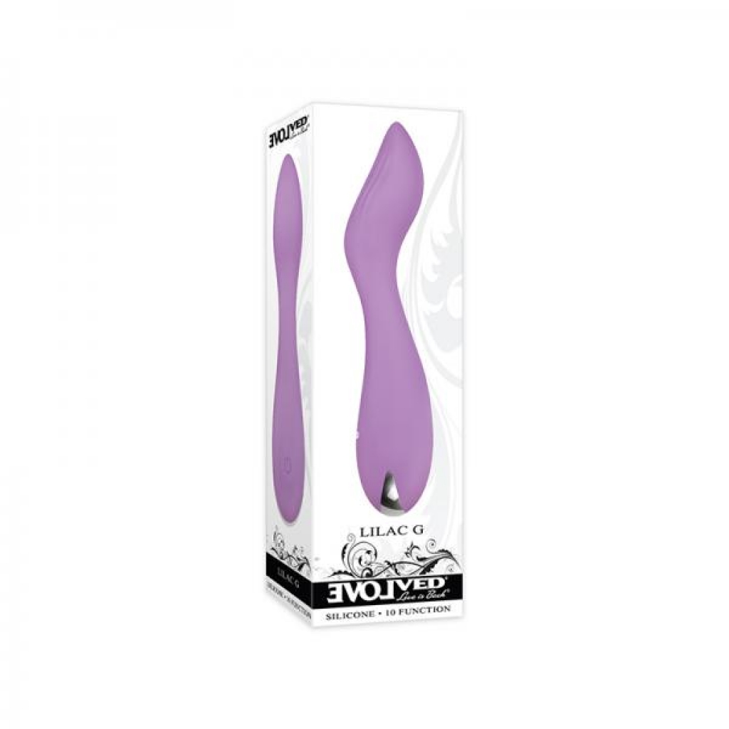 Evolved Lilac G Silicone Rechargeable Purple