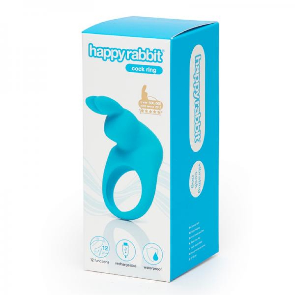 Happy Rabbit Rechargeable Penis Ring Blue
