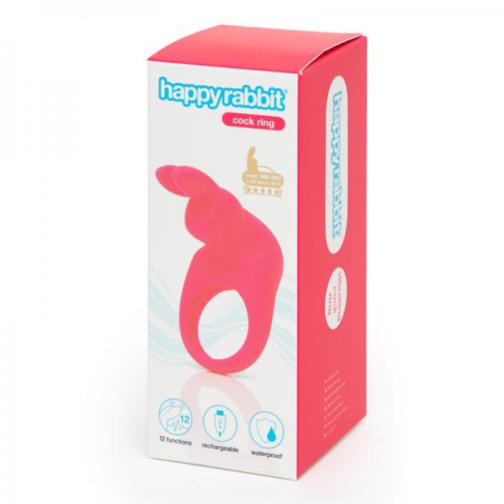 Happy Rabbit Rechargeable Penis Ring Pink