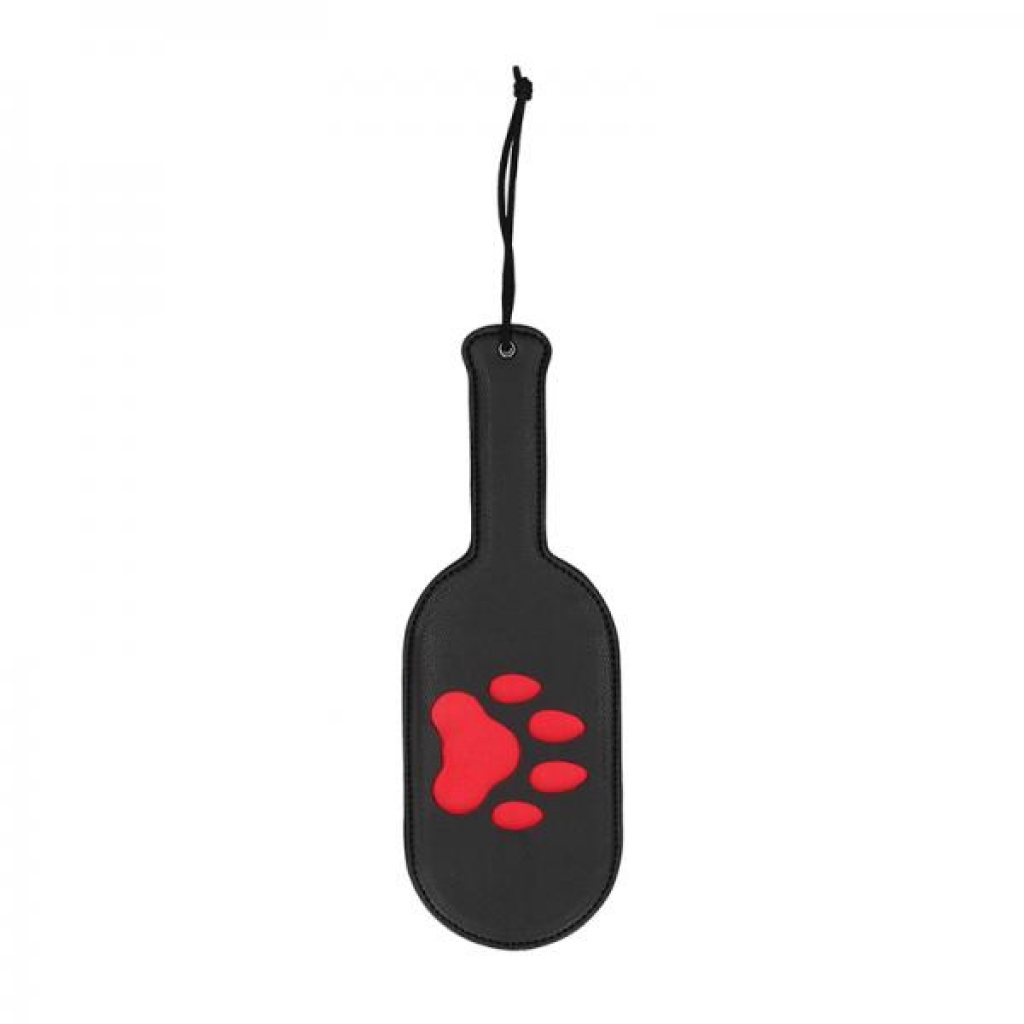 Puppy Play Paw Paddle Red