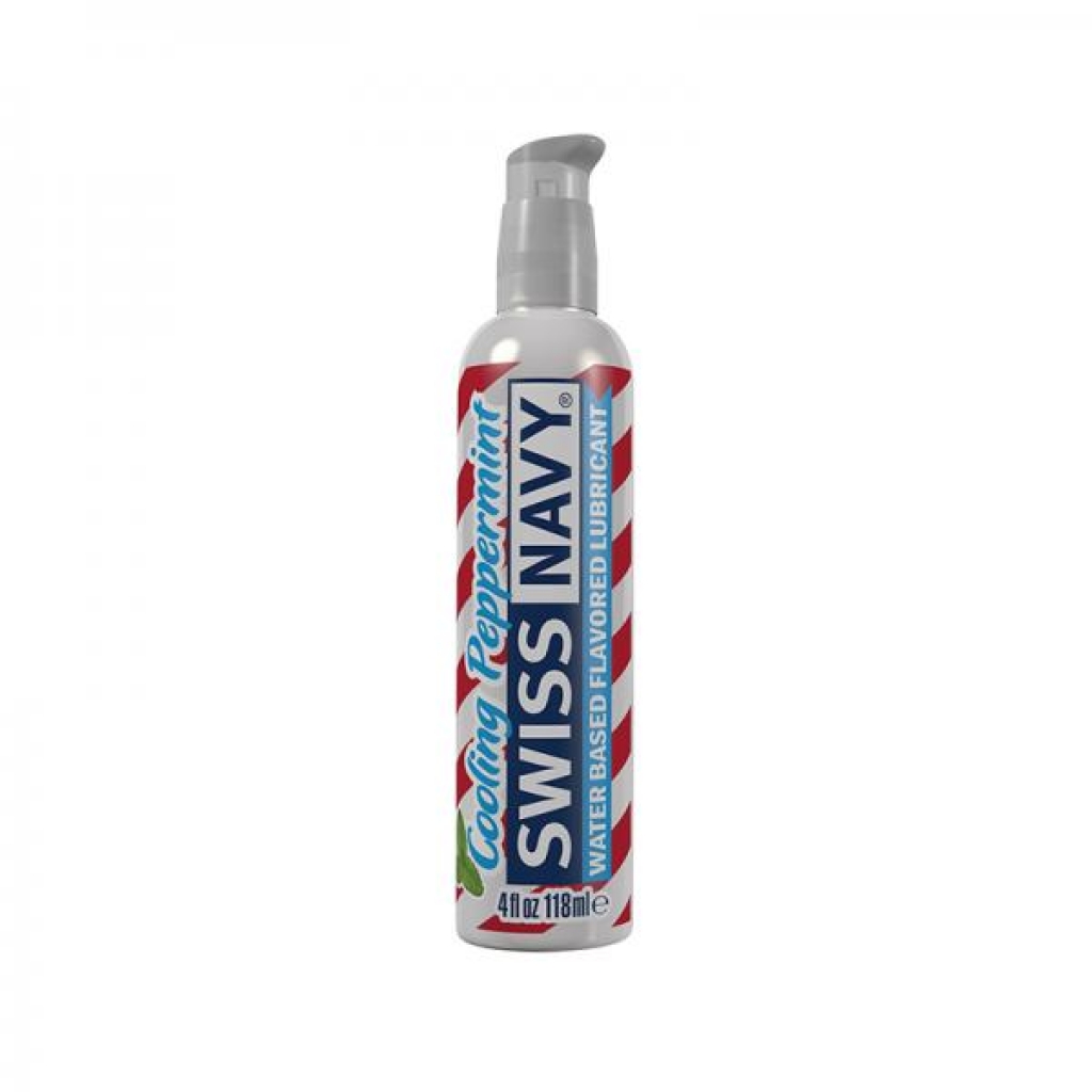 Cooling Peppermint Flavored Lubricant 4 Oz.