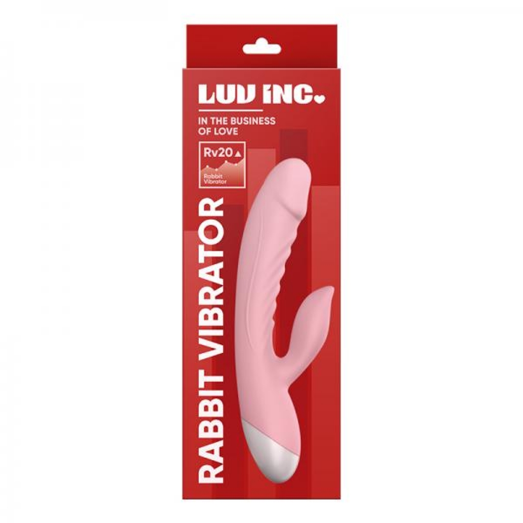 Luv Inc Rv20 Rabbit Vibrator Pink