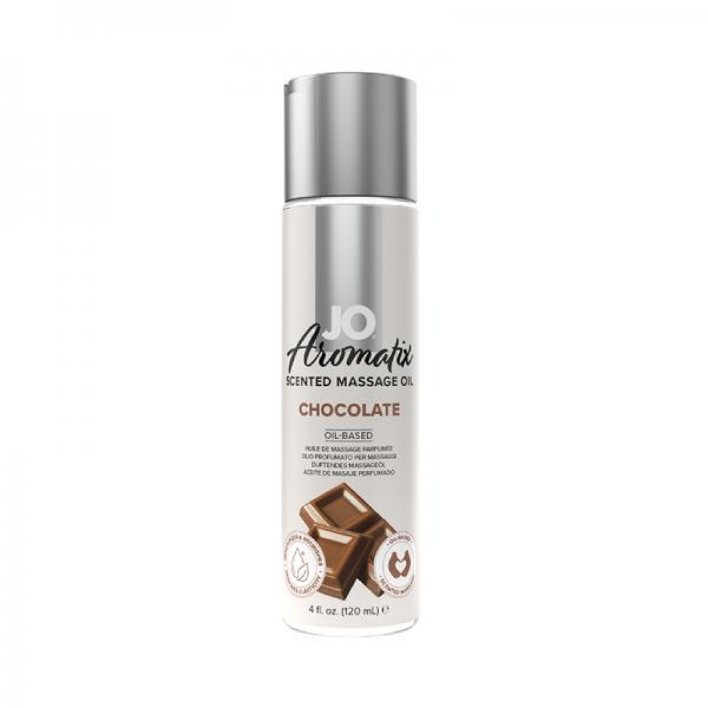 Jo Aromatix Chocolate Massage Oil 4 Oz.