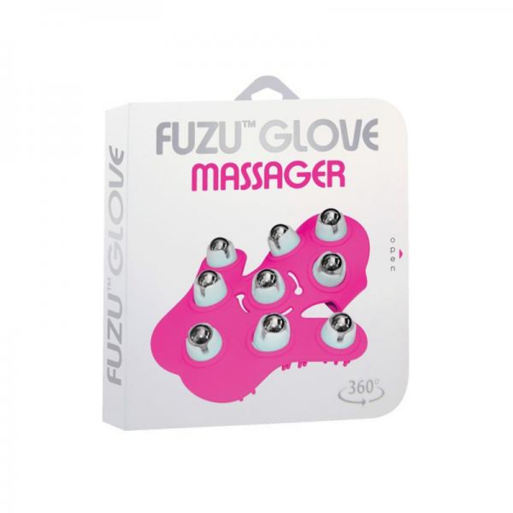 Fuzu 360 Massage Glove Neon Pink