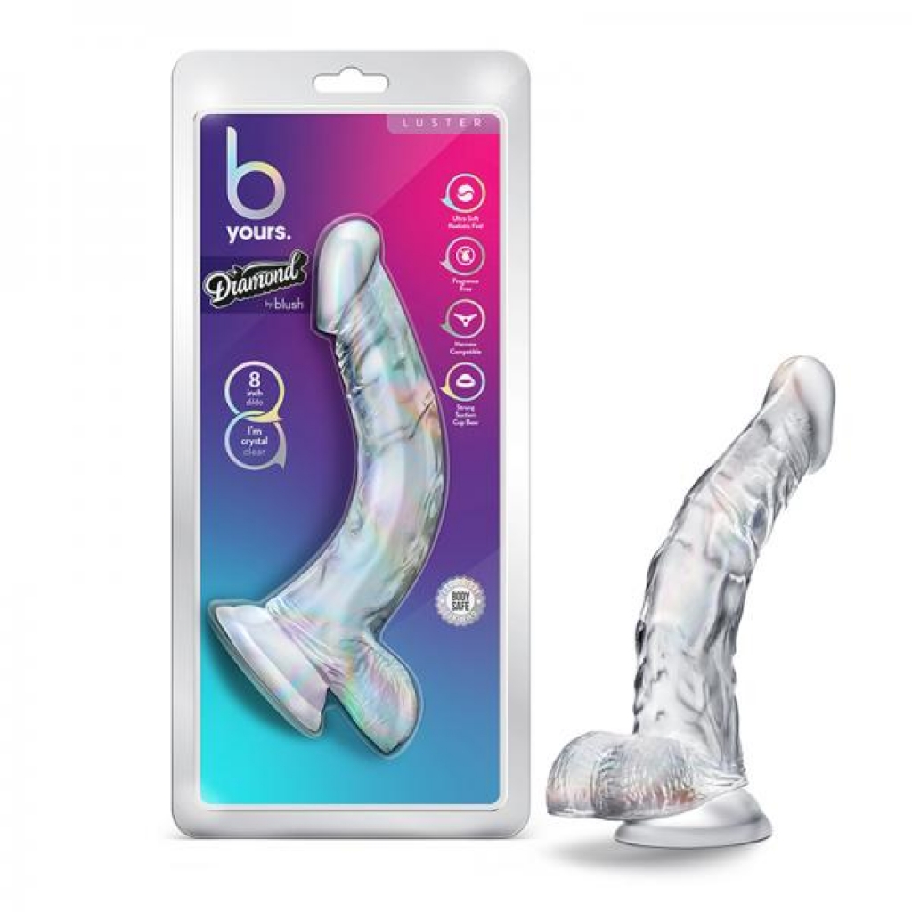 B Yours Diamond Luster 8 In. Clear