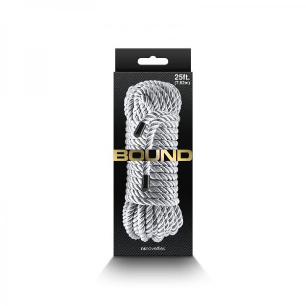 Bound Rope 25ft Silver