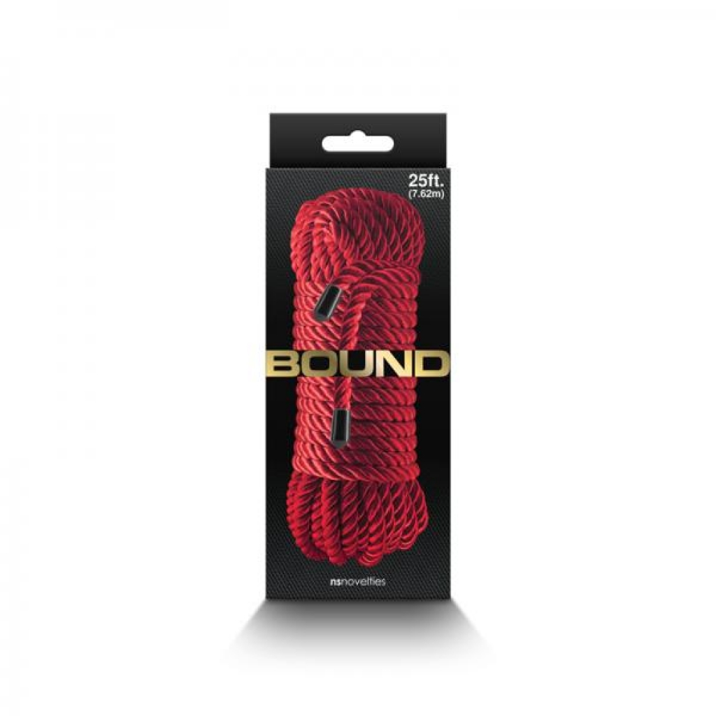 Bound Rope 25ft Red