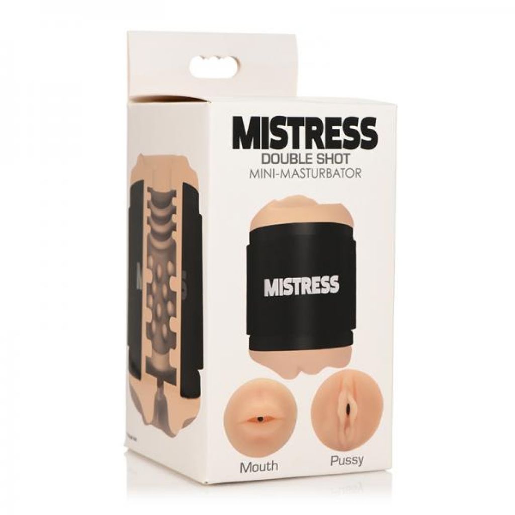 Mistress Mini Double Stroker Mouth & Pussy Light