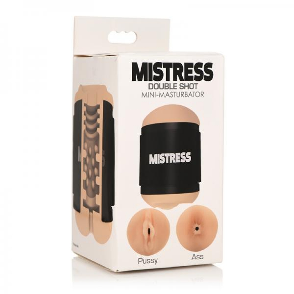 Mistress Mini Double Stroker Pussy & Ass Light