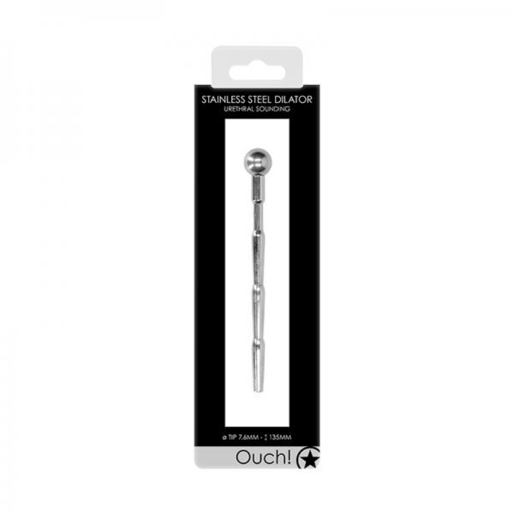 Ouch! Urethral Sounding - Metal Dilator - 7 Mm