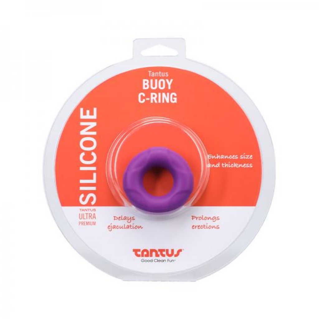Tantus Buoy C-ring - Medium - Lilac