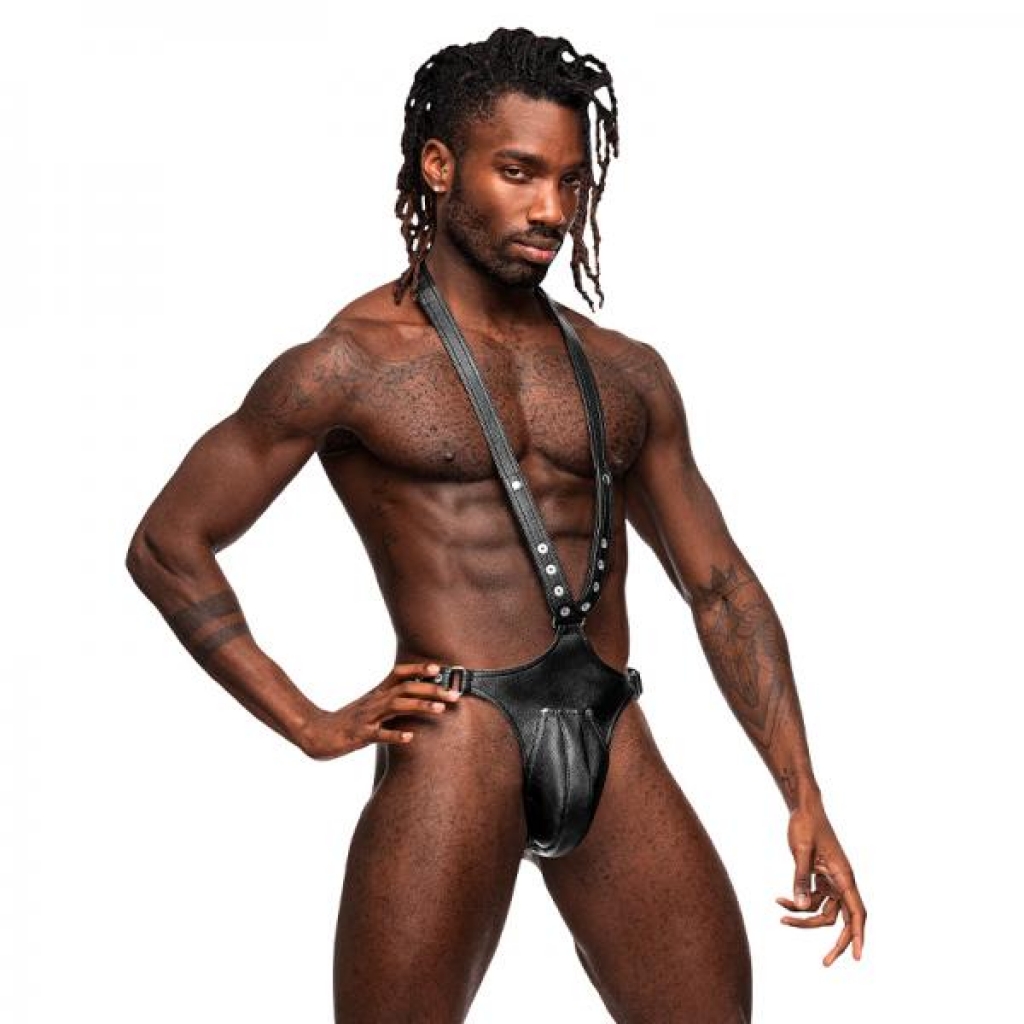Male Power Men's Leather Capricorn Black O/s