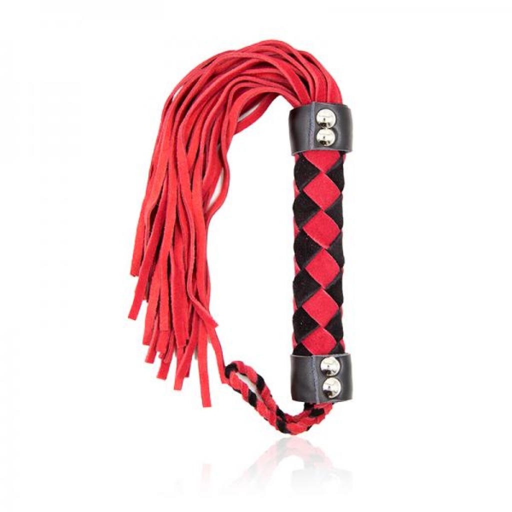 Ple'sur 15.5 In. Leather Flogger Red