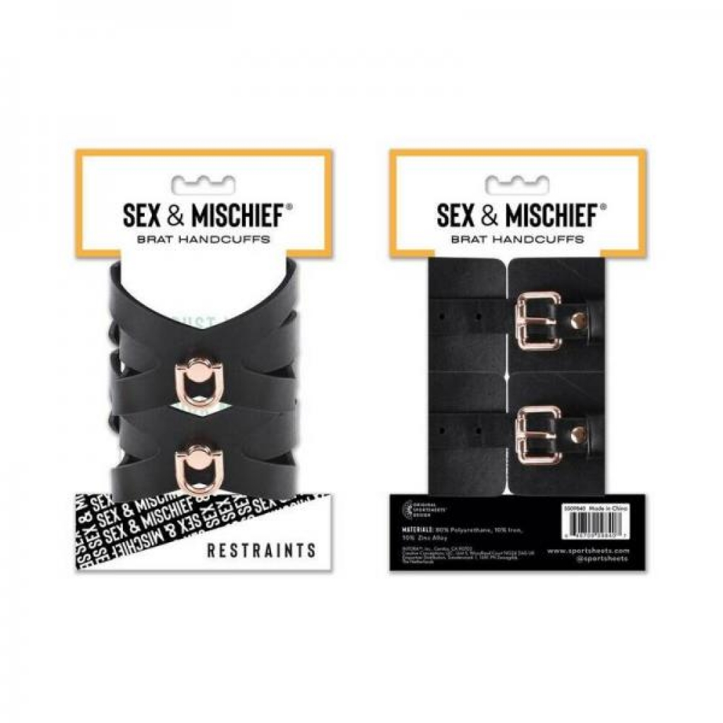 Sportsheets Sex & Mischief Brat Handcuffs