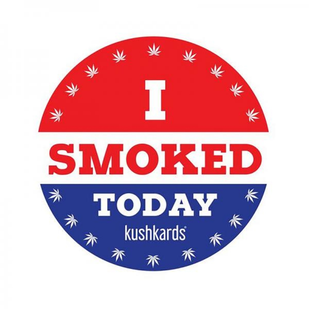 I Smoked Today Sticker 3-pack