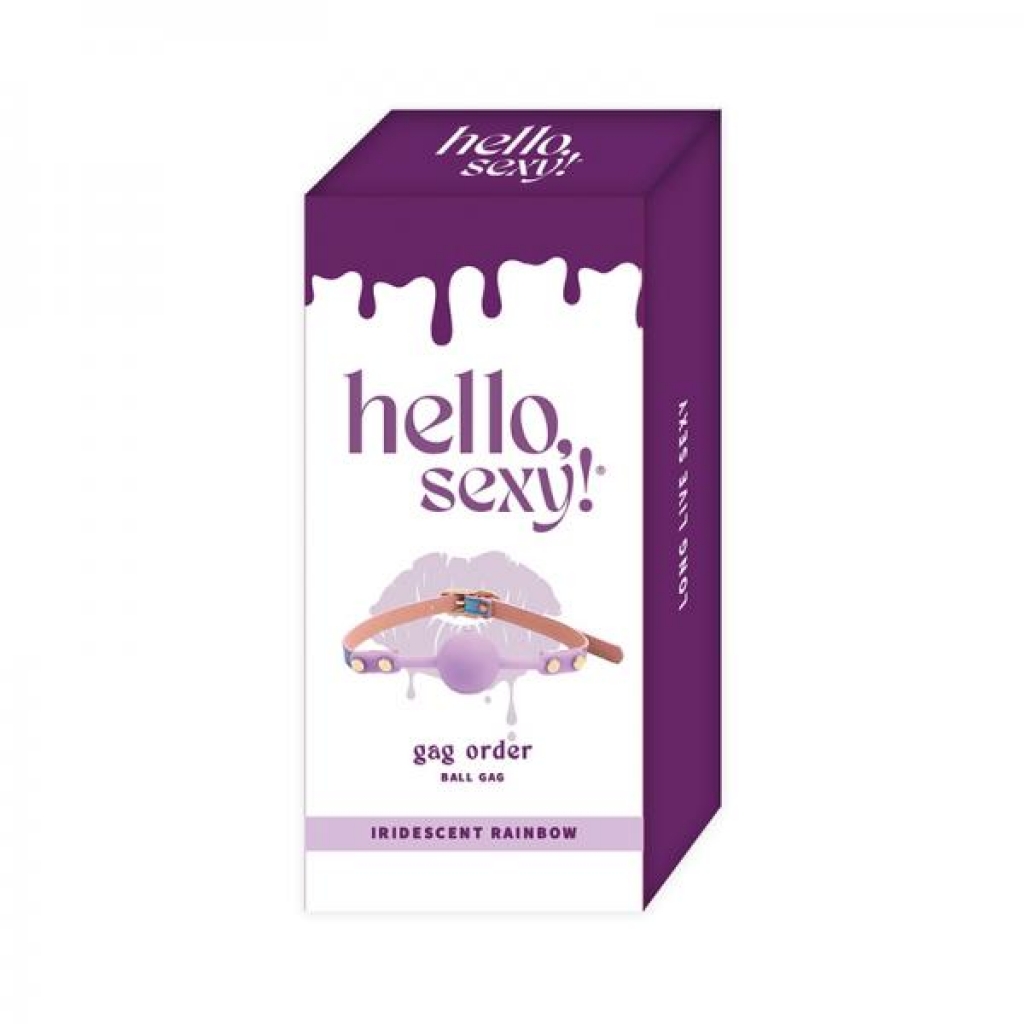 Hello, Sexy! Gag Order Purple