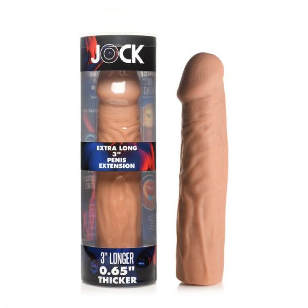 Jock Extra Long Penis Extension Sleeve 3in Medium