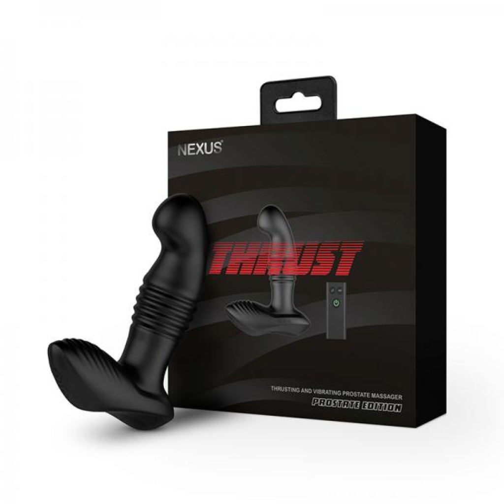 Nexus Thrust Prostate Edition Thrusting Vibrating Prostate And Perineum Massager Black