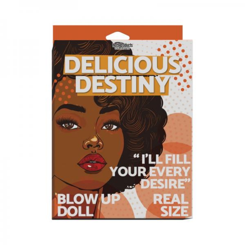 Delicious Destiny Blow Up Doll Brown