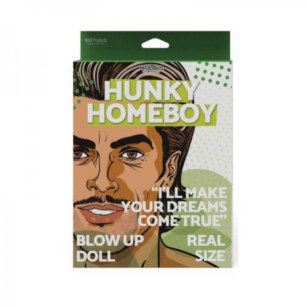 Hunky Homeboy Blow Up Doll Tan