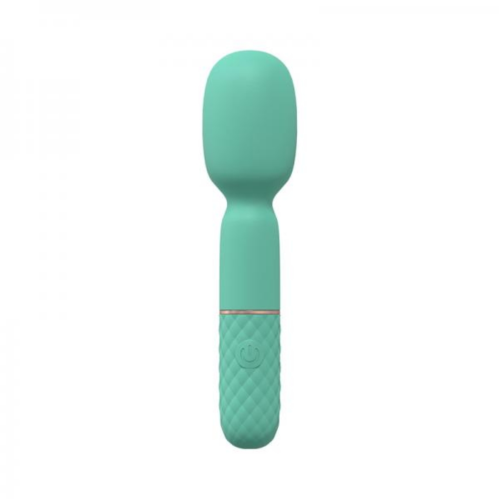 Loveline Bella 10 Speed Vibrating Mini-wand Silicone Rechargeable Waterproof Green