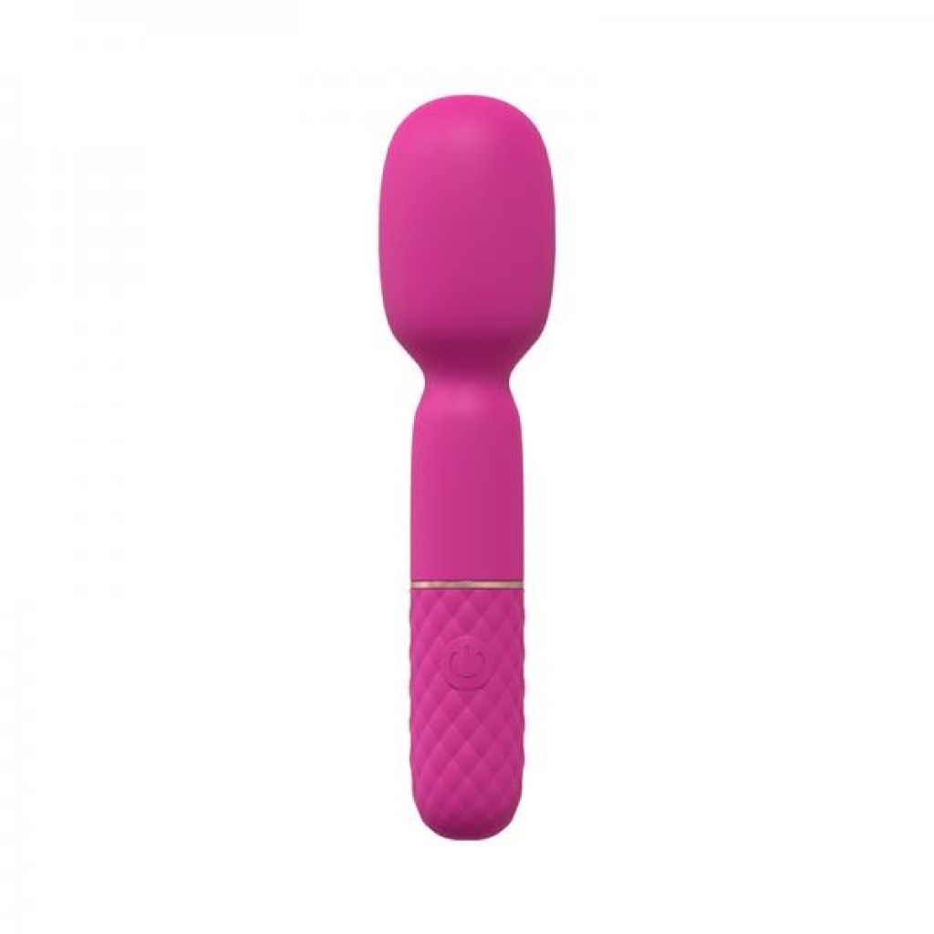 Loveline Bella 10 Speed Vibrating Mini-wand Silicone Rechargeable Waterproof Pink