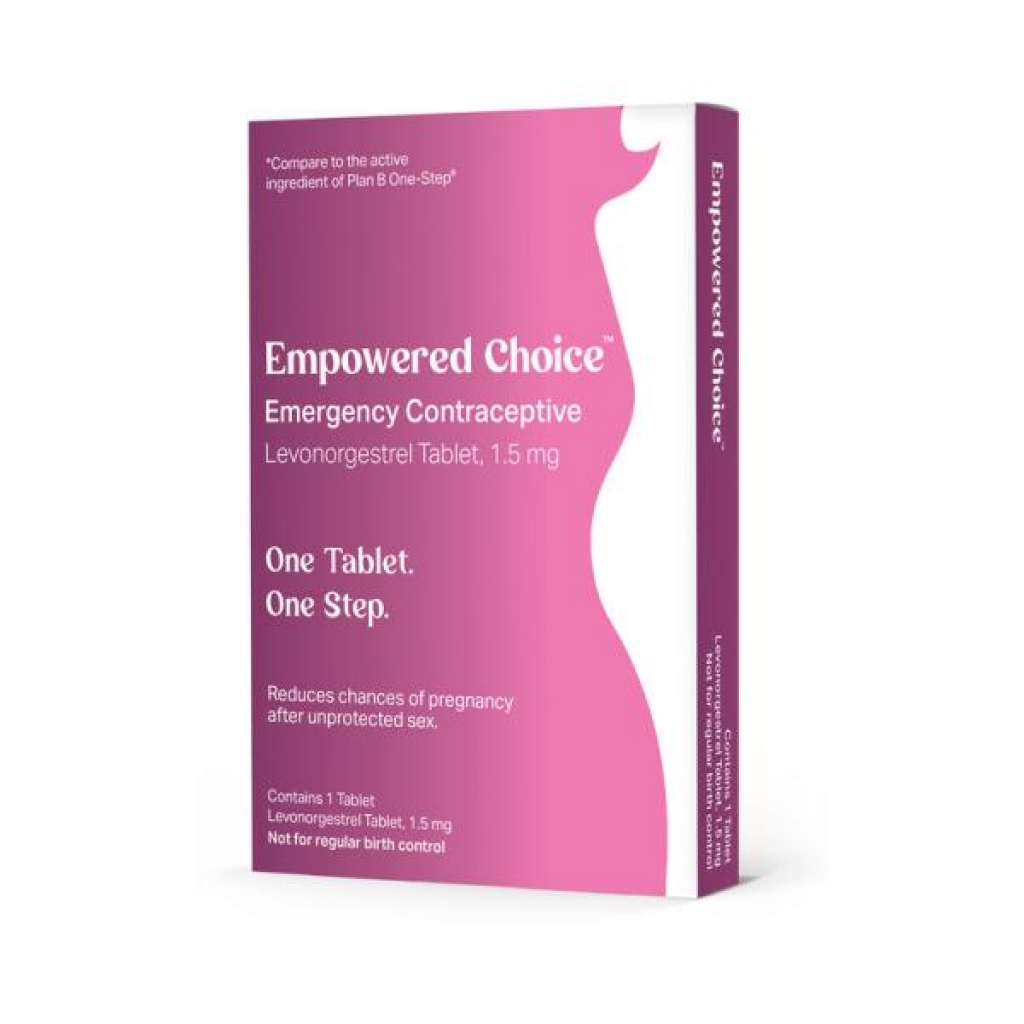 Versa Empowered Choice Emergency Contraception Single Levonorgestrel 1.5 Mg Tablet