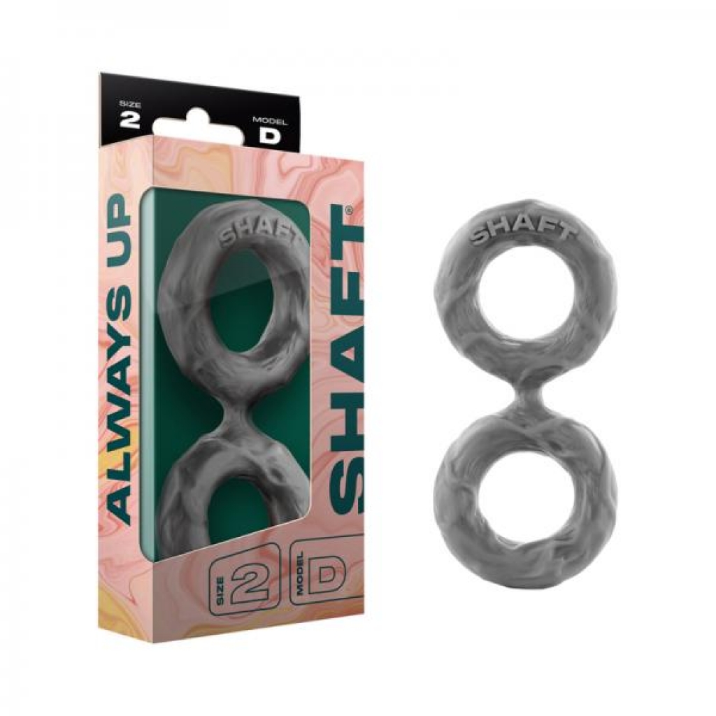 Shaft Model D: Double C-ring Grey Size 2