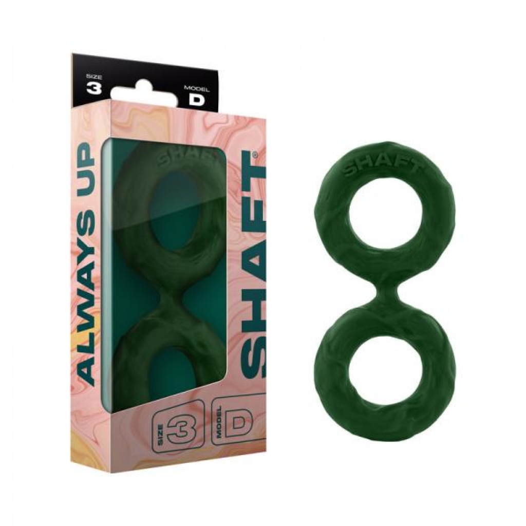 Shaft Model D: Double C-ring Green Size 3