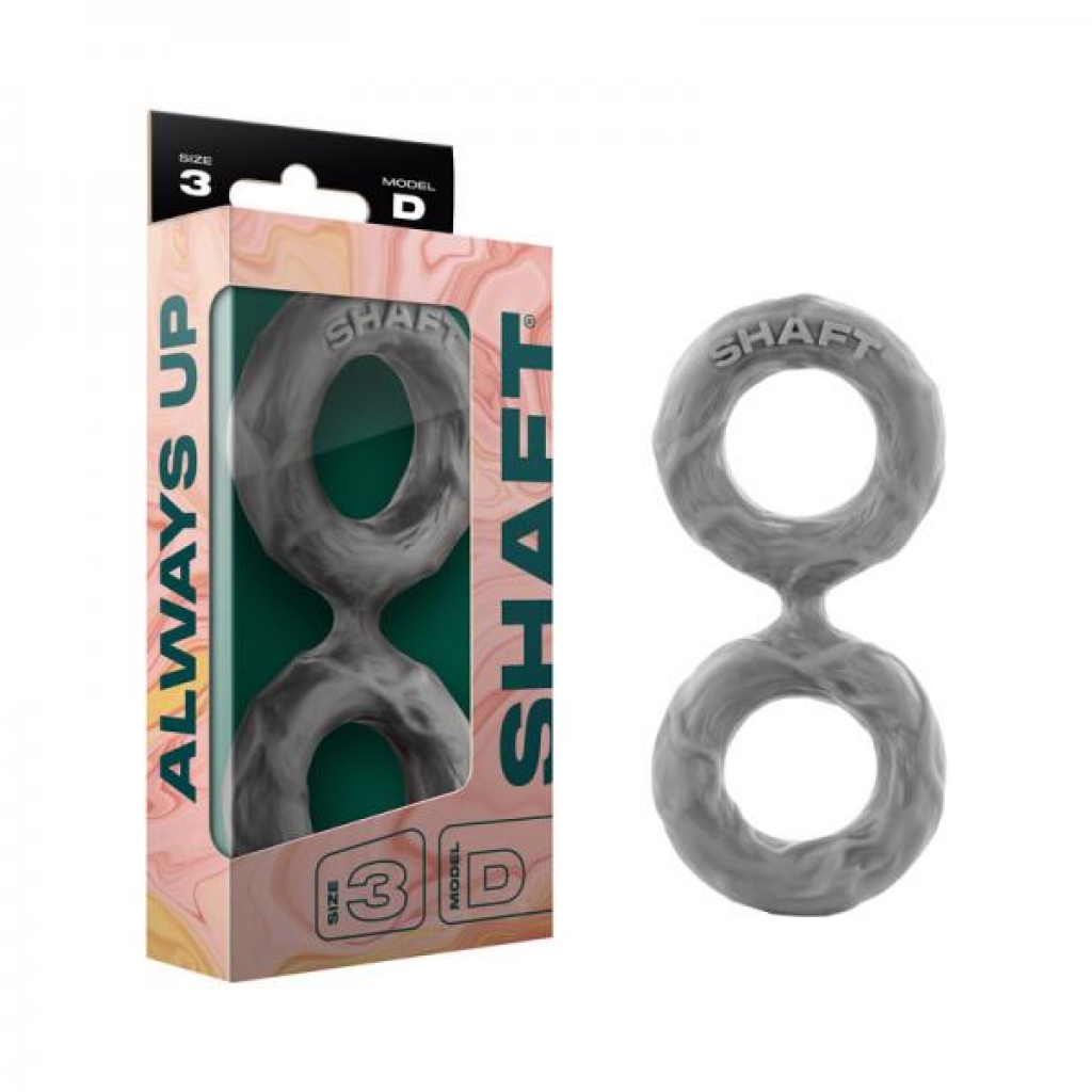 Shaft Model D: Double C-ring Grey Size 3