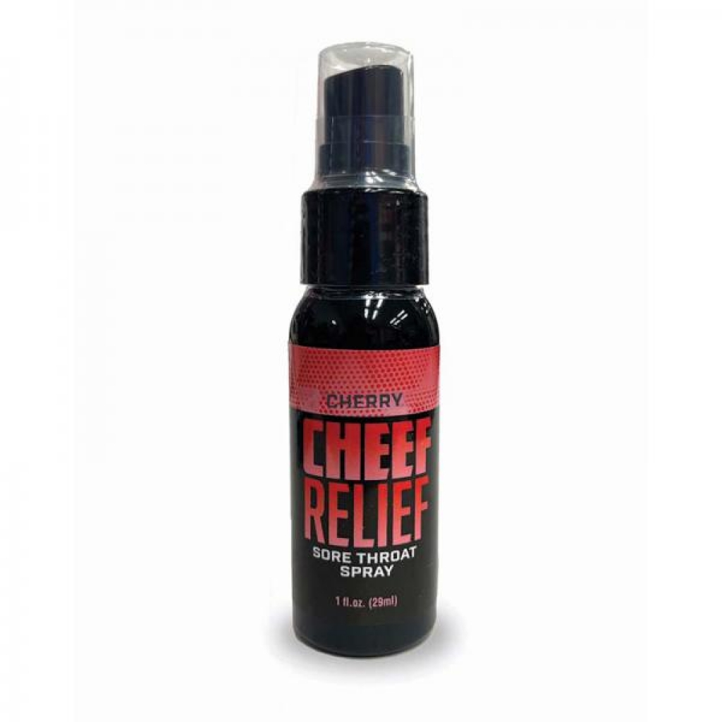 Cheef Relief Throat Spray Cherry 1 Oz.