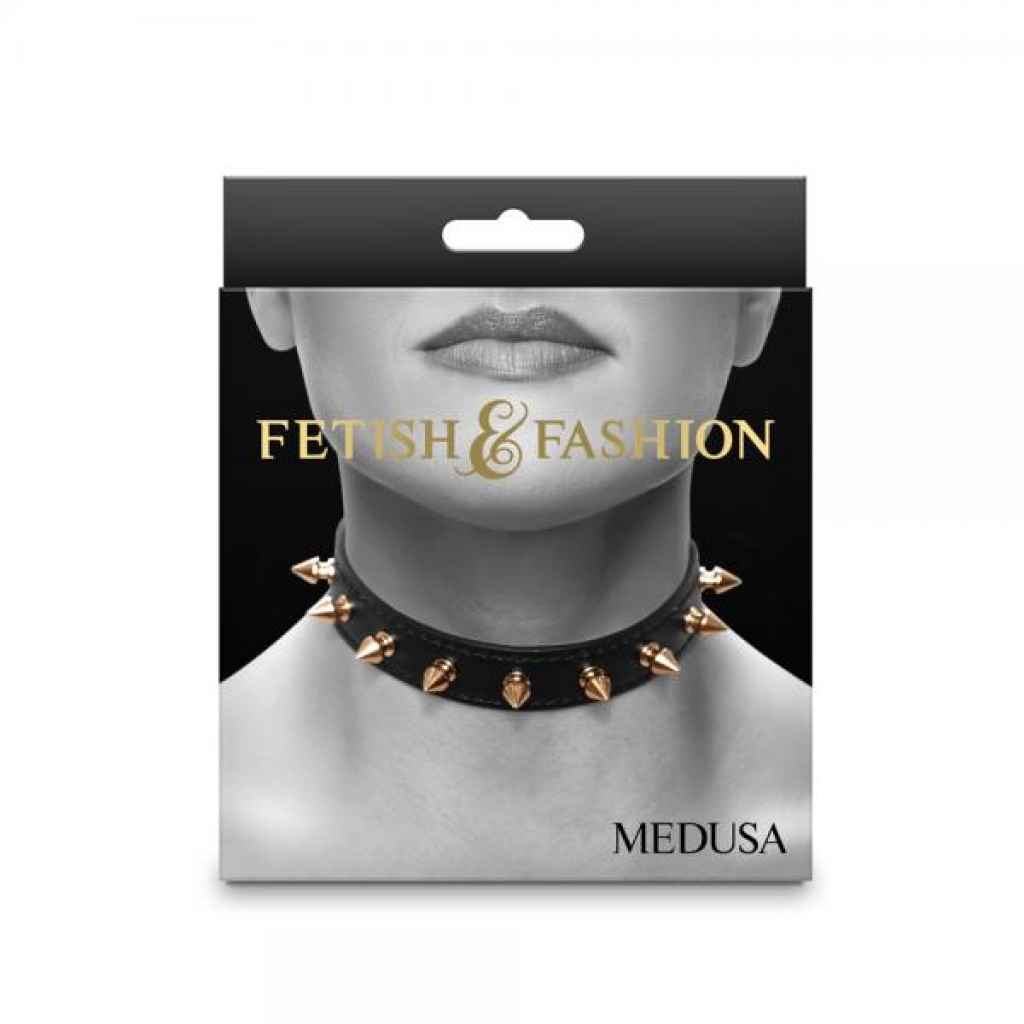 Fetish & Fashion Medusa Collar Black