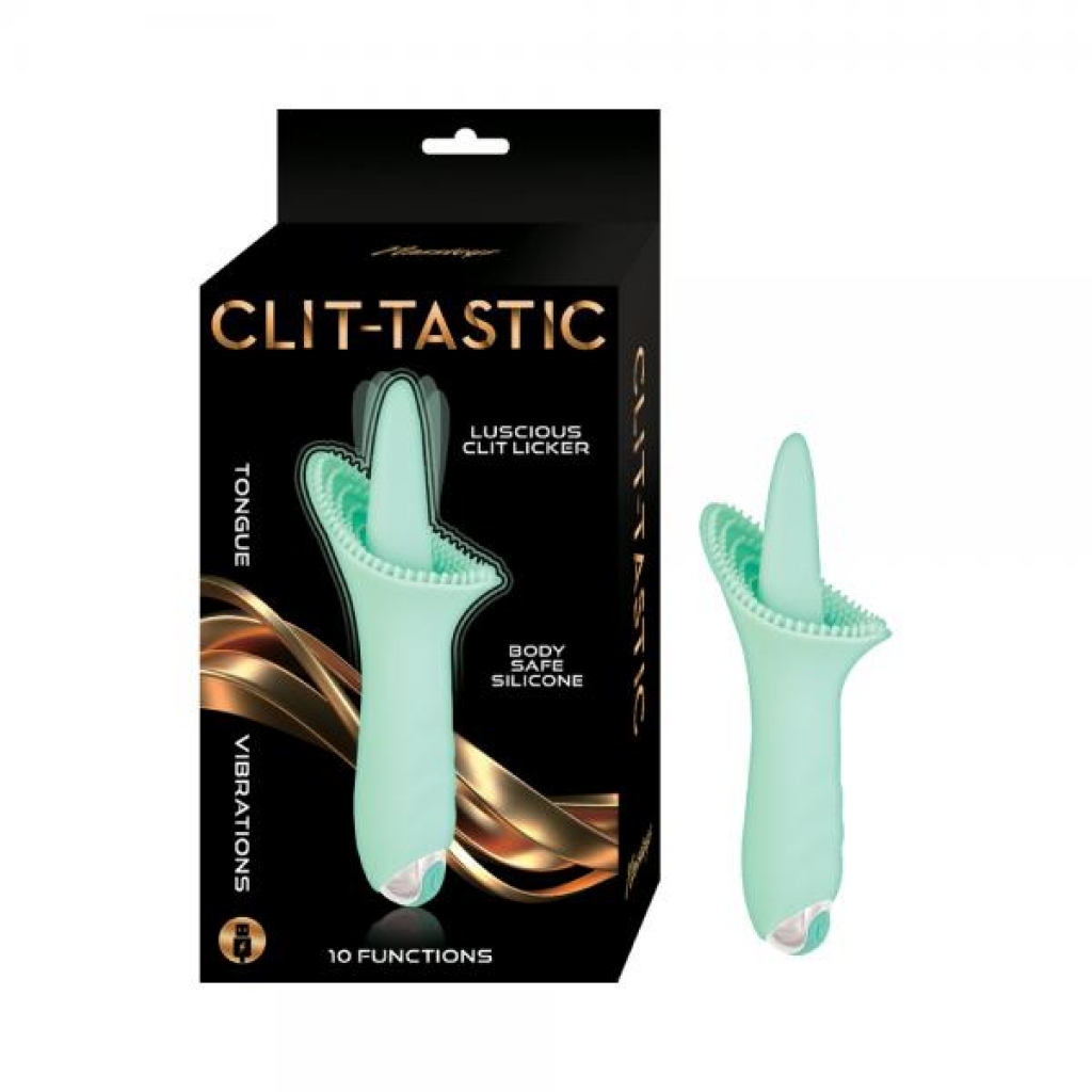 Clit-tastic Luscious Clit Licker Aqua