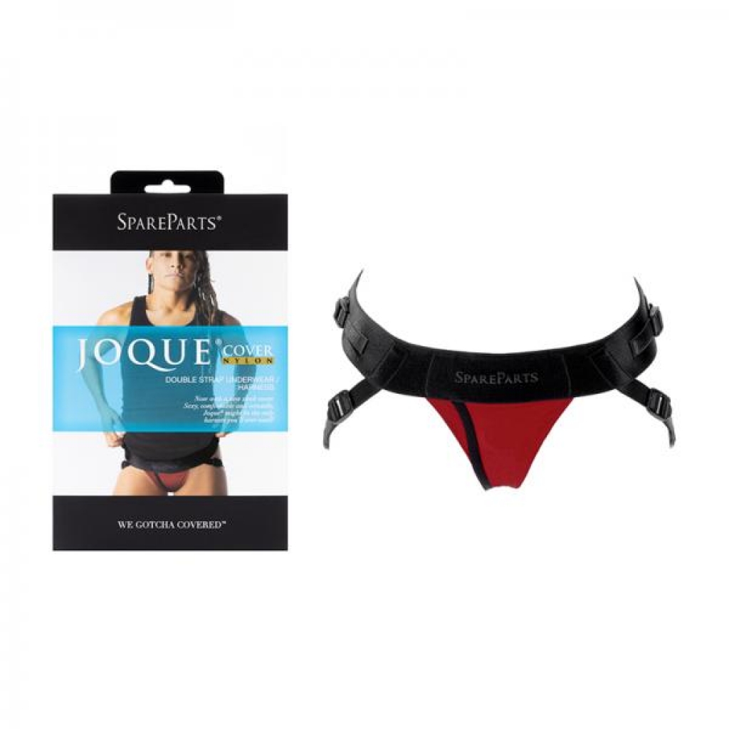 Spareparts Joque Cover Underwear Harness Red (double Strap) Size A Nylon