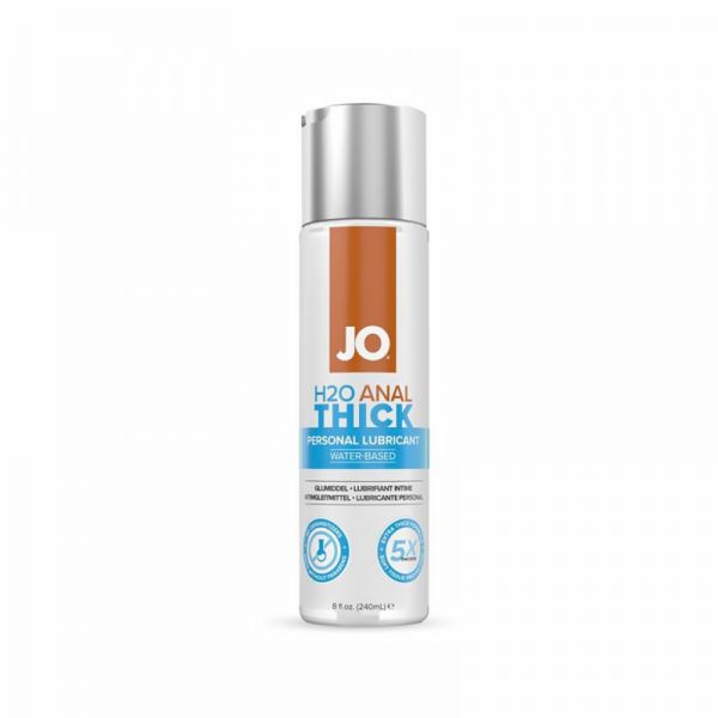 Jo H2o Anal Thick Lubricant 8 Oz.