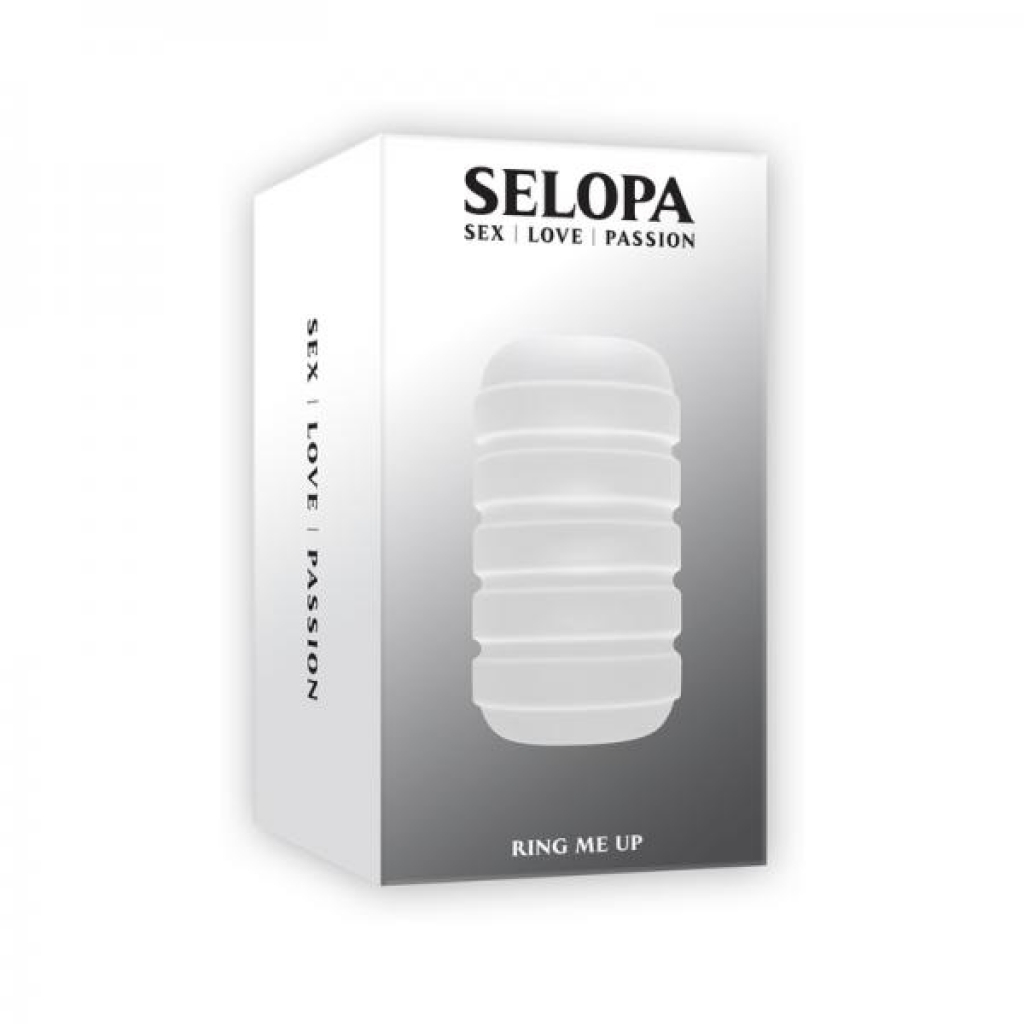 Selopa Ring Me Up Stroker Tpe Clear