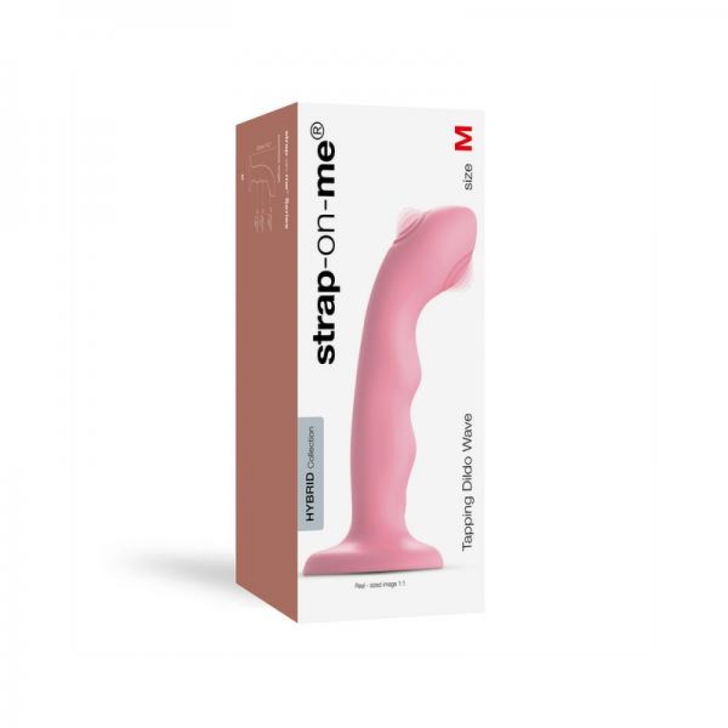 Strap-on-me Tapping Dildo Wave Coral Pink