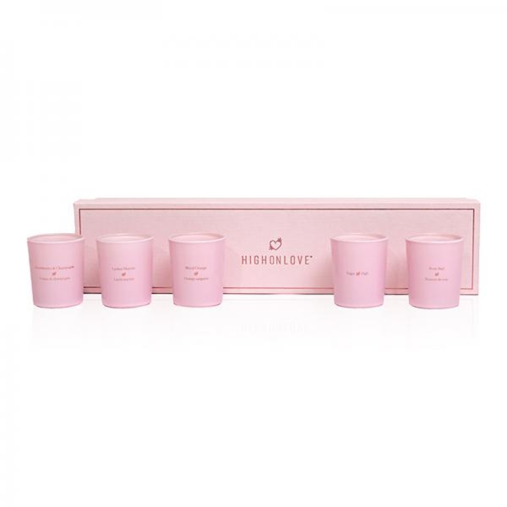 Highonlove Mini Sensual Massage Candles Collection