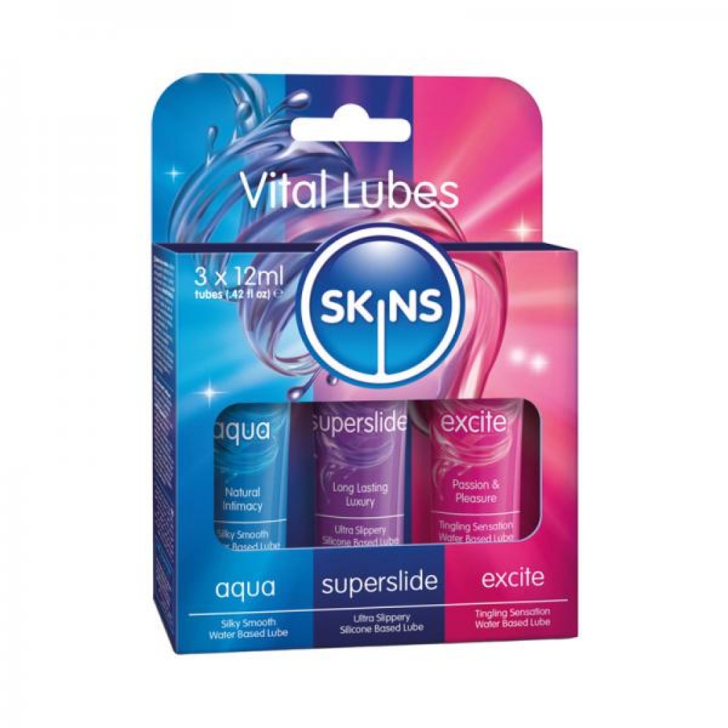 Skins Vital Sampler Tubes 12ml 3-pack